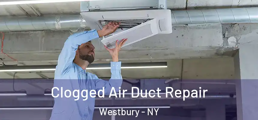  Clogged Air Duct Repair Westbury - NY